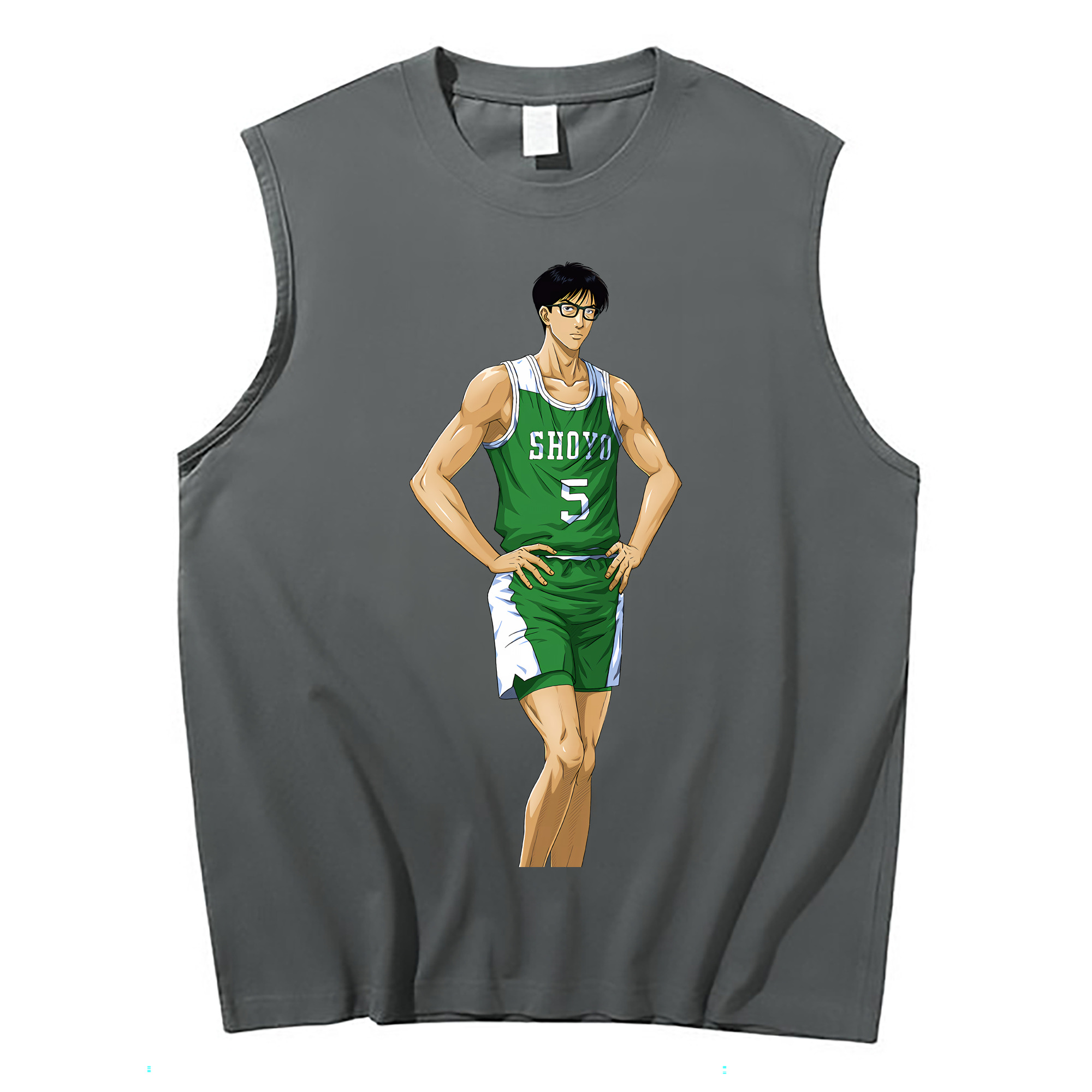 （画像用） SLAM DUNK／スラムダンク コットン100％タンクトップ（フロントプリント）